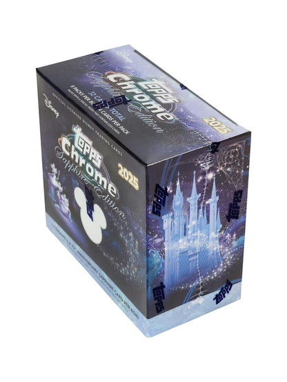 2025 Topps Disney Chrome Sapphire Hobby Box - Columbia Hobby - Sports Card Boxes - Toploaders - Card Savers