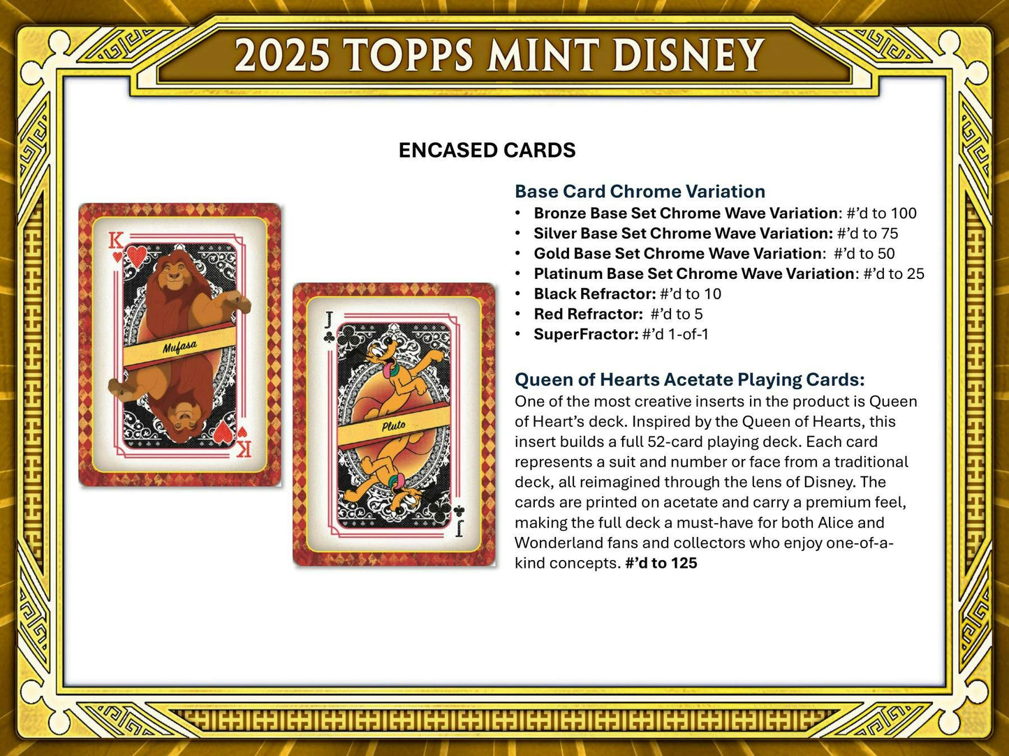 2025 Topps Disney Mint Hobby Box | Columbia Sports Cards - Columbia Hobby - Sports Card Boxes - Toploaders - Card Savers