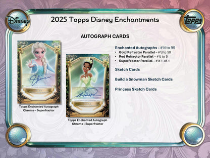 2025 Topps Disney Wonder Hobby Box | Columbia Sports Cards - Columbia Hobby - Sports Card Boxes - Toploaders - Card Savers