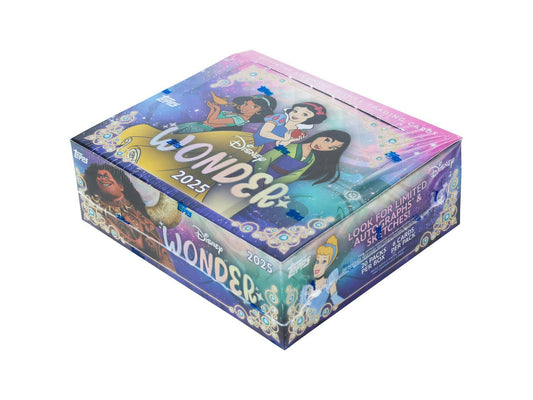 2025 Topps Disney Wonder Hobby Box | Columbia Sports Cards - Columbia Hobby - Sports Card Boxes - Toploaders - Card Savers