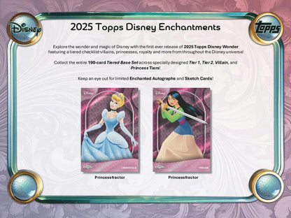 2025 Topps Disney Wonder Hobby Box | Columbia Sports Cards - Columbia Hobby - Sports Card Boxes - Toploaders - Card Savers