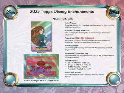 2025 Topps Disney Wonder Hobby Box | Columbia Sports Cards - Columbia Hobby - Sports Card Boxes - Toploaders - Card Savers