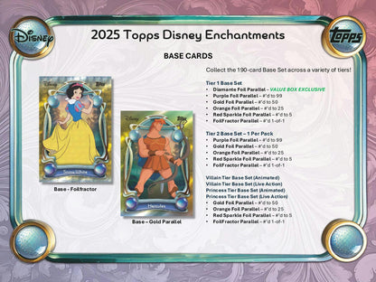 2025 Topps Disney Wonder Hobby Box | Columbia Sports Cards - Columbia Hobby - Sports Card Boxes - Toploaders - Card Savers