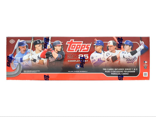 2025 Topps Factory Set Baseball Hobby - Columbia Hobby - Sports Card Boxes - Toploaders - Card Savers