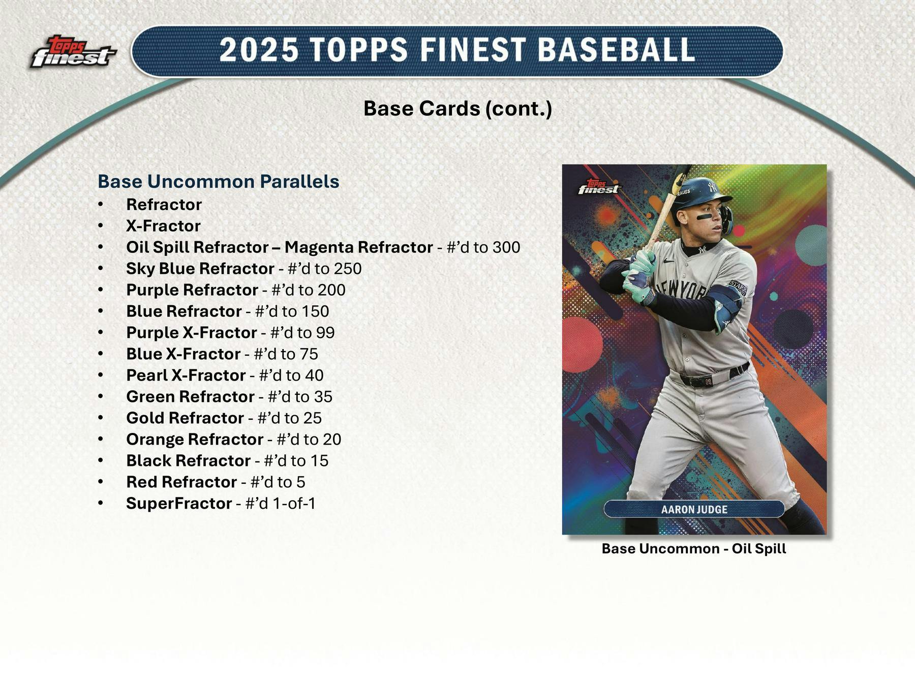 2025 Topps Finest Baseball Hobby Box | Columbia Sports Cards - Columbia Hobby - Sports Card Boxes - Toploaders - Card Savers