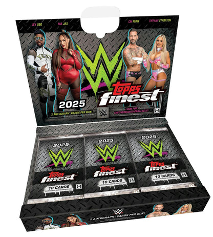 2025 Topps Finest WWE Hobby Box | Columbia Sports Cards - Columbia Hobby - Sports Card Boxes - Toploaders - Card Savers
