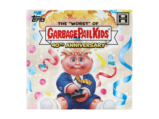 2025 Topps Garbage Pail Kids Worst of GPK 40th Anniversary Edition Hobby Box – Columbia Sports Cards & More - Columbia Hobby - Sports Card Boxes - Toploaders - Card Savers