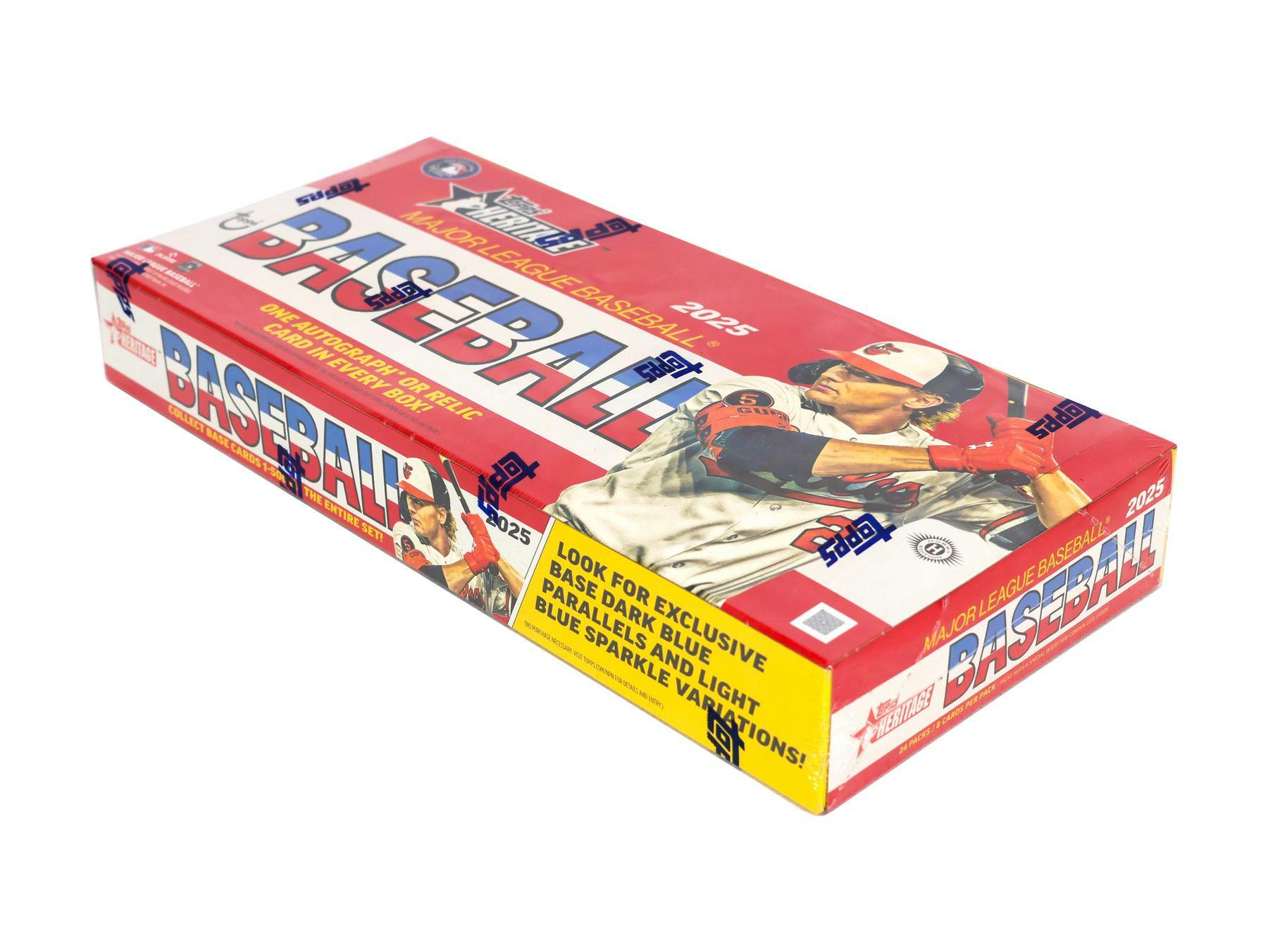 2025 Topps Heritage Baseball Hobby Box - Columbia Hobby - Sports Card Boxes - Toploaders - Card Savers