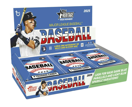2025 Topps Heritage High Number Baseball Hobby Box | Columbia Sports Cards - Columbia Hobby - Sports Card Boxes - Toploaders - Card Savers