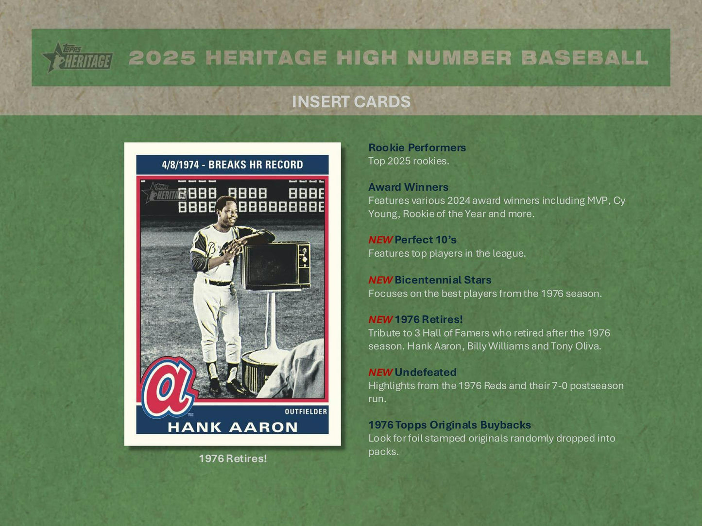 2025 Topps Heritage High Number Baseball Hobby Box | Columbia Sports Cards - Columbia Hobby - Sports Card Boxes - Toploaders - Card Savers