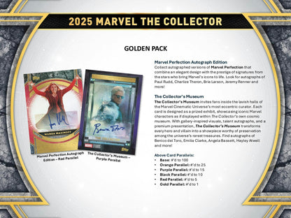 2025 Topps Marvel The Collector Hobby Box | Columbia Sports Cards - Columbia Hobby - Sports Card Boxes - Toploaders - Card Savers
