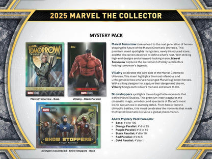 2025 Topps Marvel The Collector Hobby Box | Columbia Sports Cards - Columbia Hobby - Sports Card Boxes - Toploaders - Card Savers