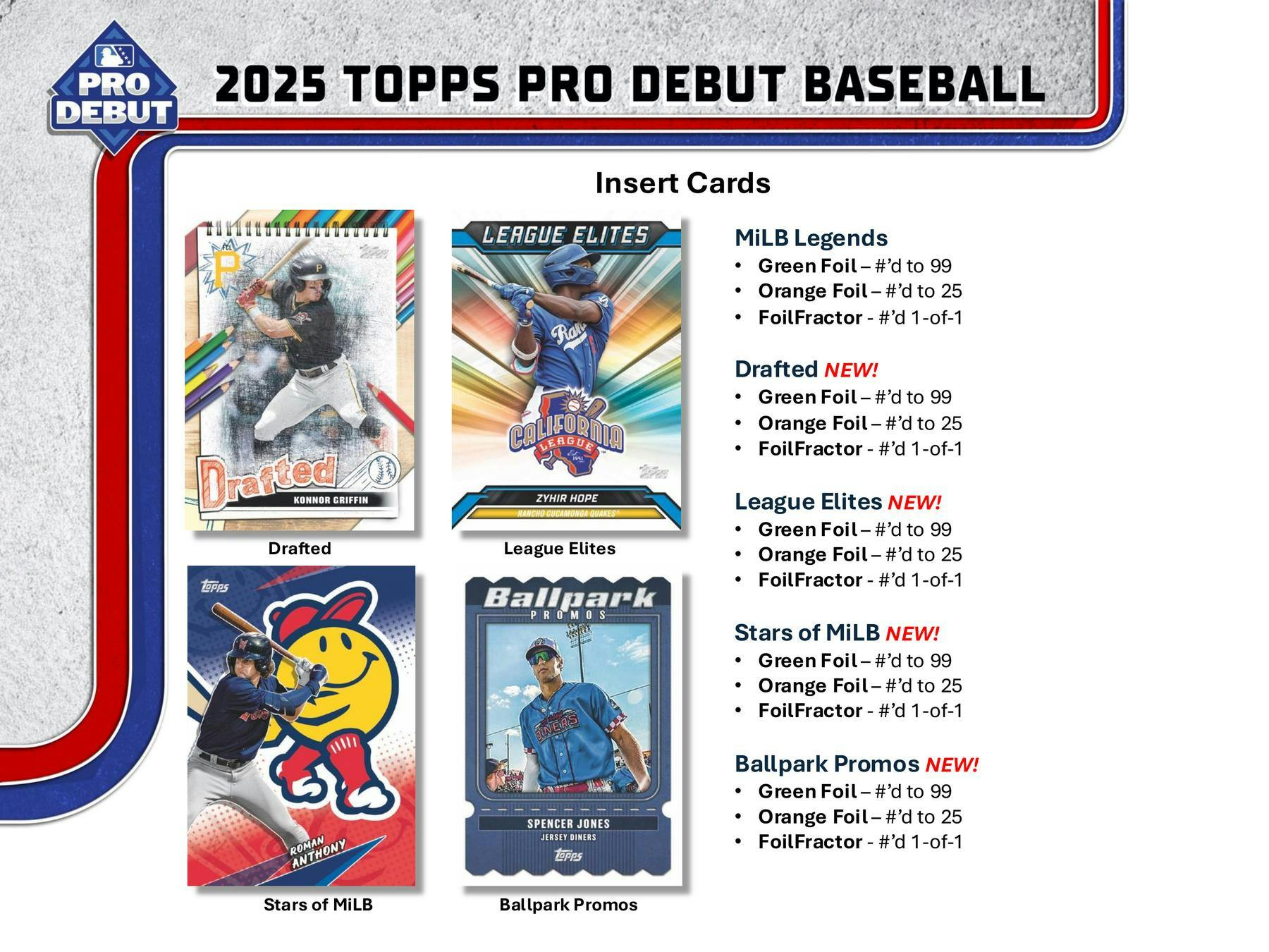 2025 Topps Pro Debut Baseball Hobby Jumbo Box | Columbia Sports Cards - Columbia Hobby - Sports Card Boxes - Toploaders - Card Savers