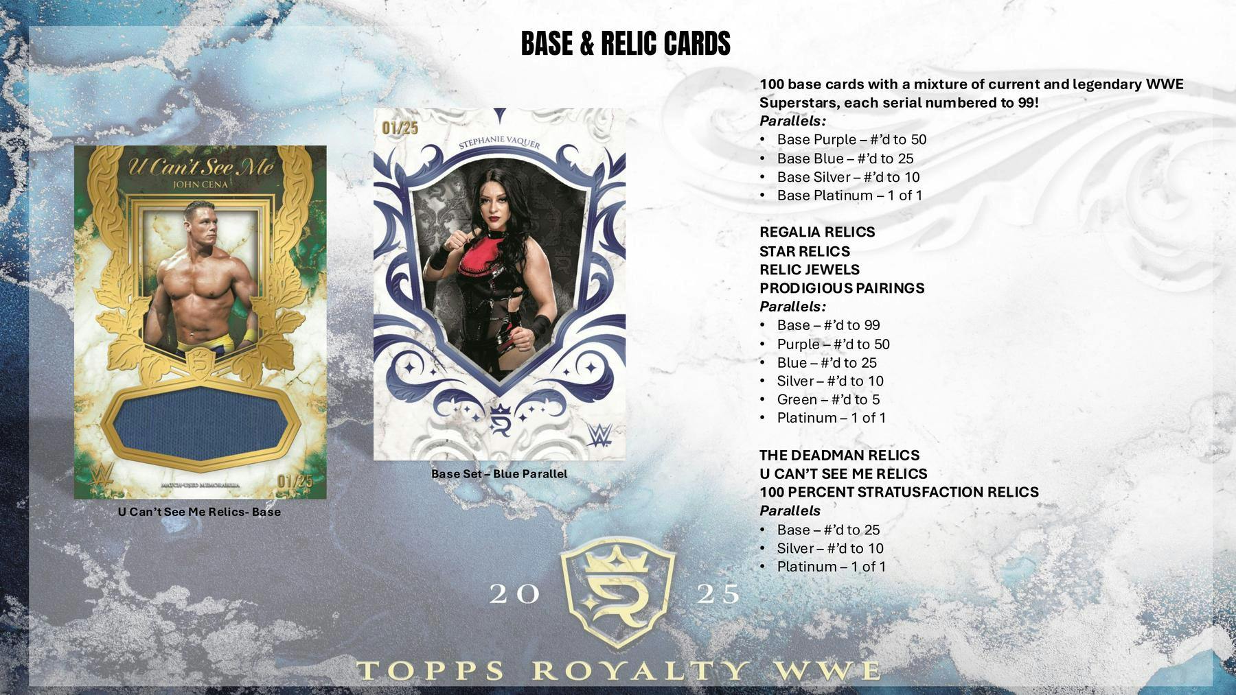 2025 Topps Royalty WWE Wrestling Hobby Box | Columbia Sports Cards - Columbia Hobby - Sports Card Boxes - Toploaders - Card Savers