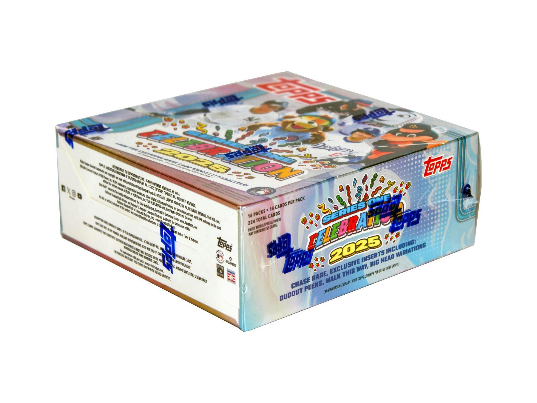 2025 Topps Series 1 Baseball Celebration Mega Box - Columbia Hobby - Sports Card Boxes - Toploaders - Card Savers