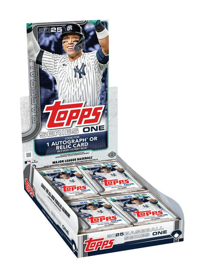 2025 Topps Series 1 Baseball Hobby Box - Columbia Hobby - Sports Card Boxes - Toploaders - Card Savers