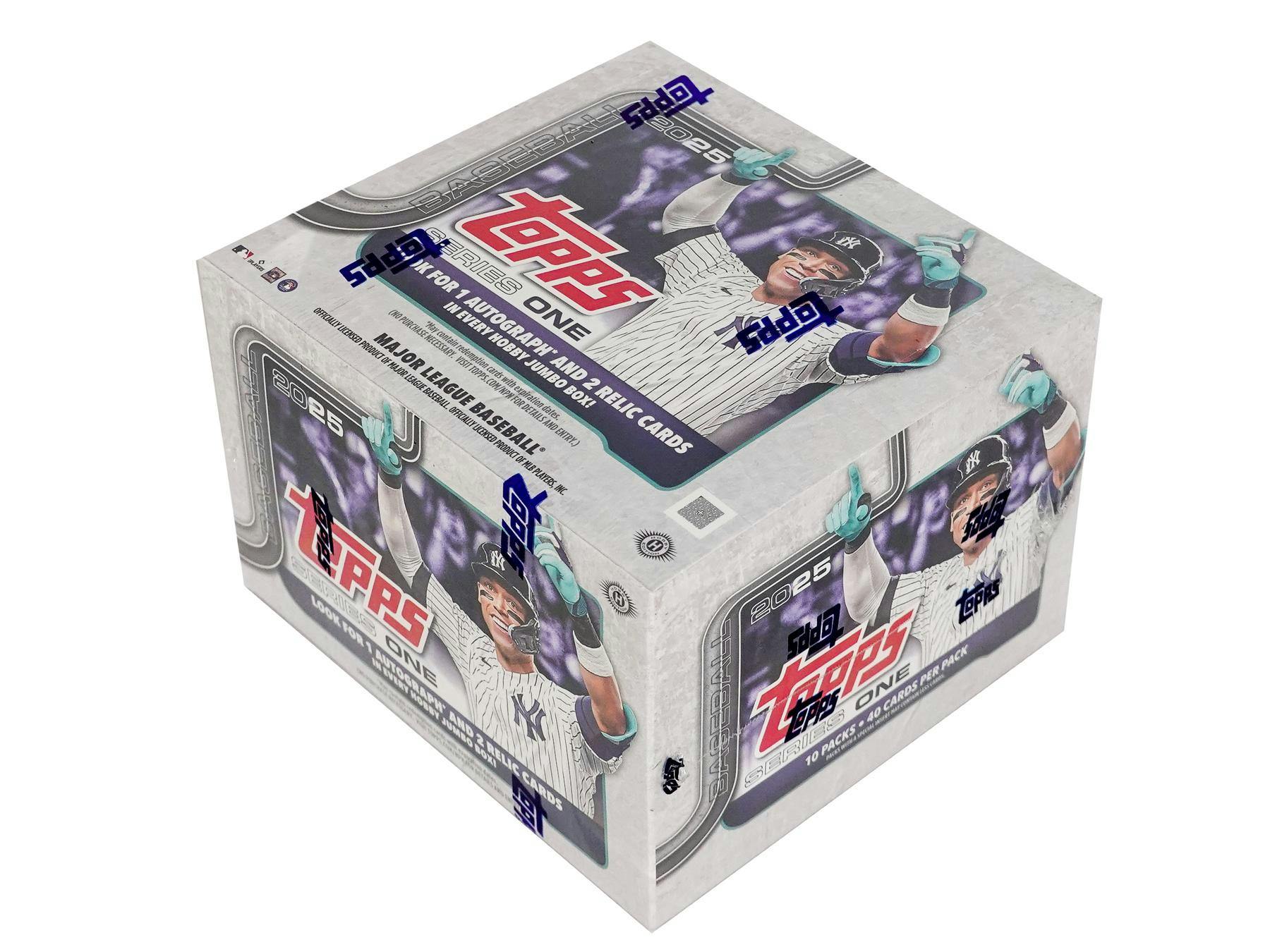 2025 Topps Series 1 Baseball Hobby Jumbo Box - Columbia Hobby - Sports Card Boxes - Toploaders - Card Savers