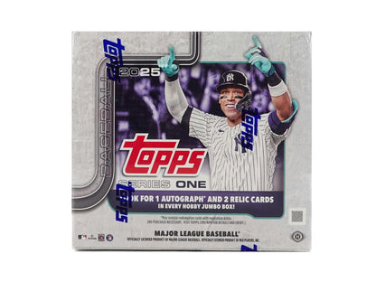 2025 Topps Series 1 Baseball Hobby Jumbo Box - Columbia Hobby - Sports Card Boxes - Toploaders - Card Savers