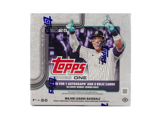 2025 Topps Series 1 Baseball Hobby Jumbo Box - Columbia Hobby - Sports Card Boxes - Toploaders - Card Savers