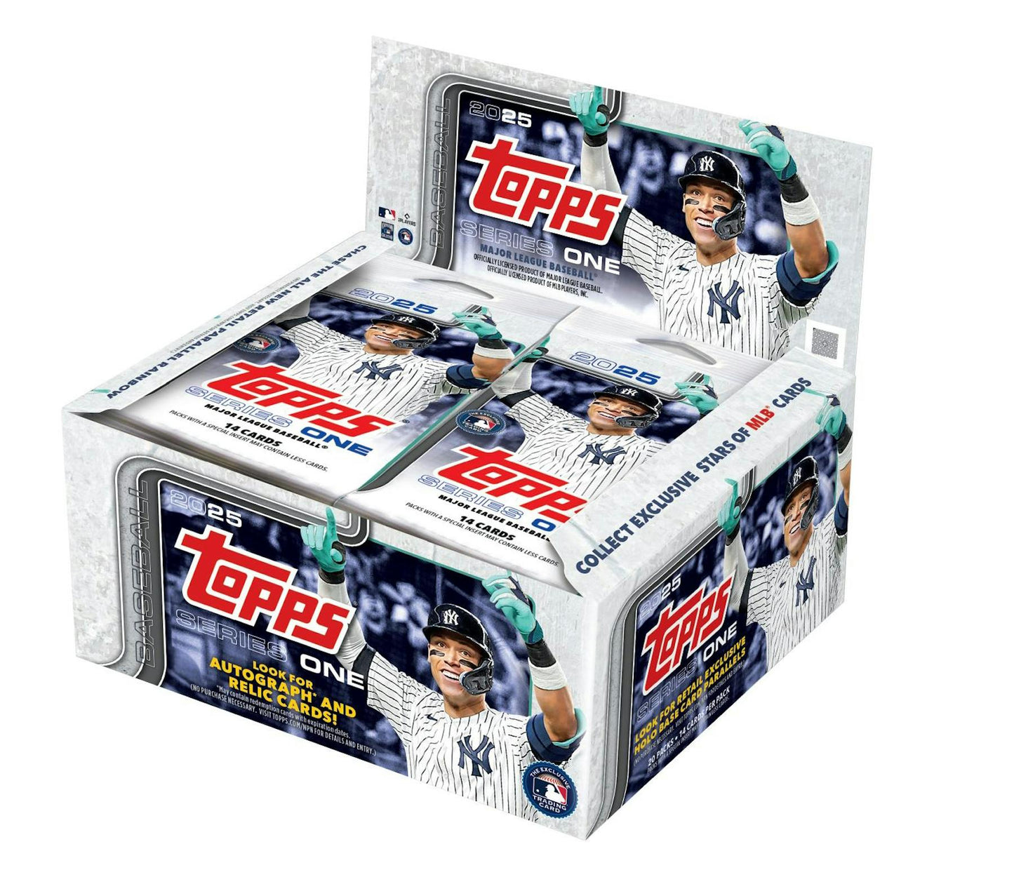 2025 Topps Series 1 Baseball Retail 20 - Pack Box - Columbia Hobby - Sports Card Boxes - Toploaders - Card Savers