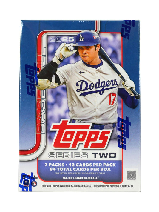 2025 Topps Series 2 Baseball 7 - Pack Blaster Box - Columbia Hobby - Sports Card Boxes - Toploaders - Card Savers