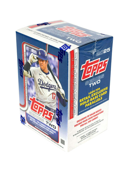 2025 Topps Series 2 Baseball 7 - Pack Blaster Box - Columbia Hobby - Sports Card Boxes - Toploaders - Card Savers