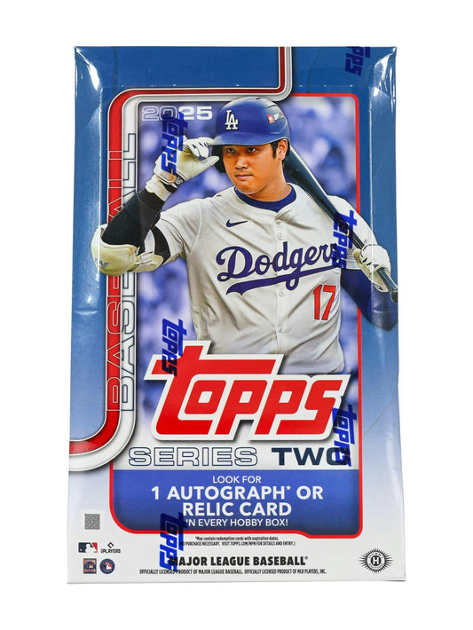 2025 Topps Series 2 Baseball Hobby Box - Columbia Hobby - Sports Card Boxes - Toploaders - Card Savers