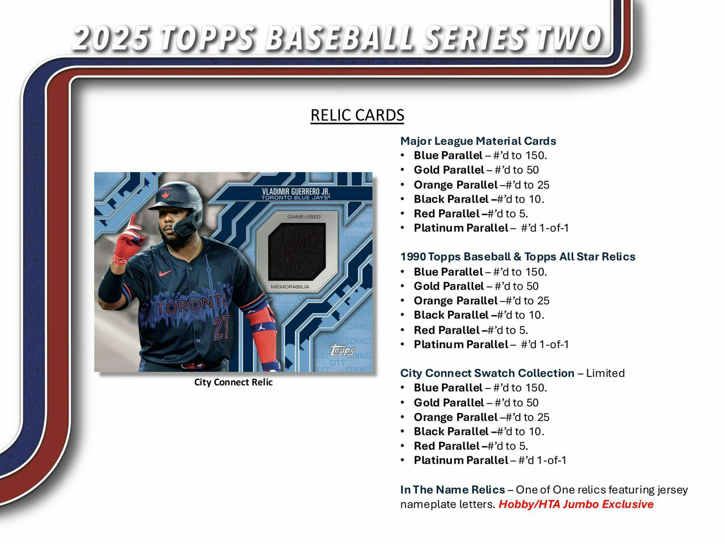 2025 Topps Series 2 Baseball Hobby Jumbo Box - Columbia Hobby - Sports Card Boxes - Toploaders - Card Savers