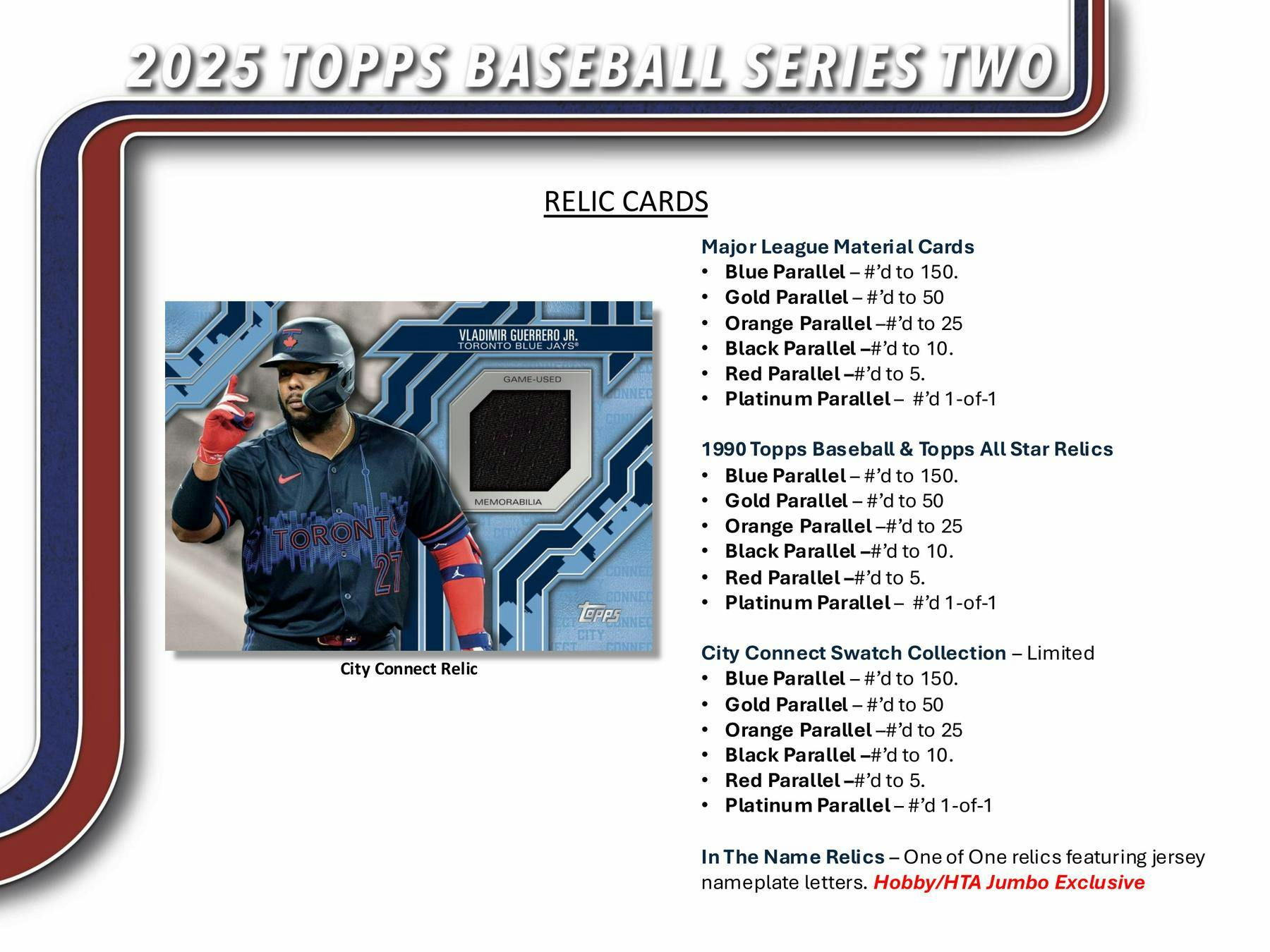 2025 Topps Series 2 Baseball Hobby Jumbo Box - Columbia Hobby - Sports Card Boxes - Toploaders - Card Savers