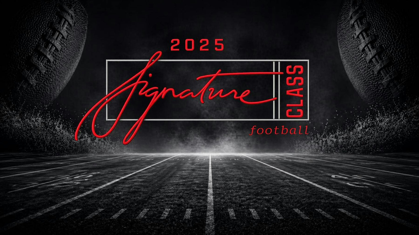 2025 Topps Signature Class Football Mega Box | Columbia Sports Cards - Columbia Sports Cards