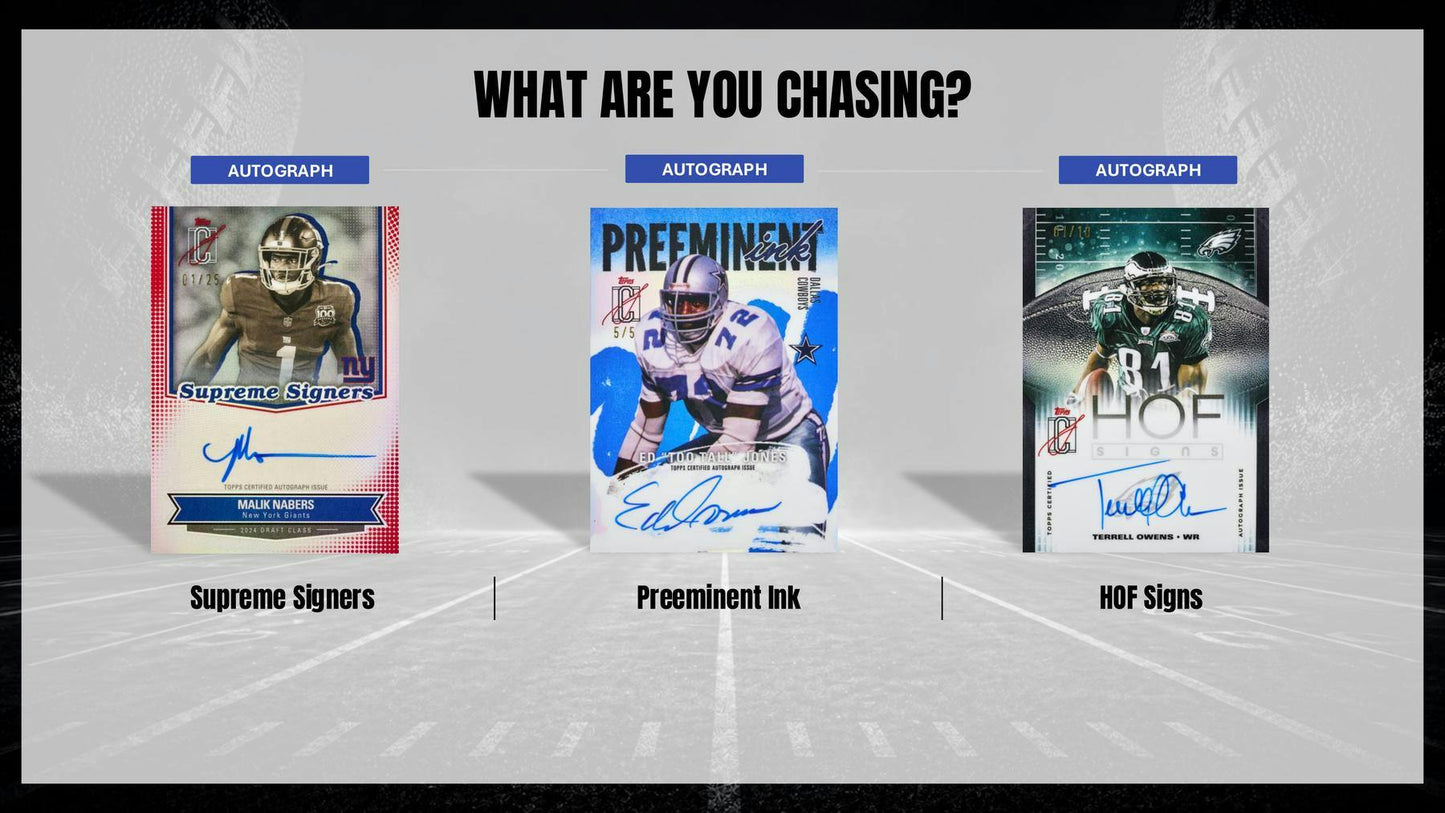 2025 Topps Signature Class Football Mega Box | Columbia Sports Cards - Columbia Sports Cards