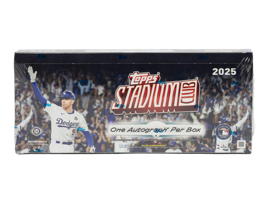 2025 Topps Stadium Club Baseball Hobby Box | Columbia Sports Cards - Columbia Hobby - Sports Card Boxes - Toploaders - Card Savers
