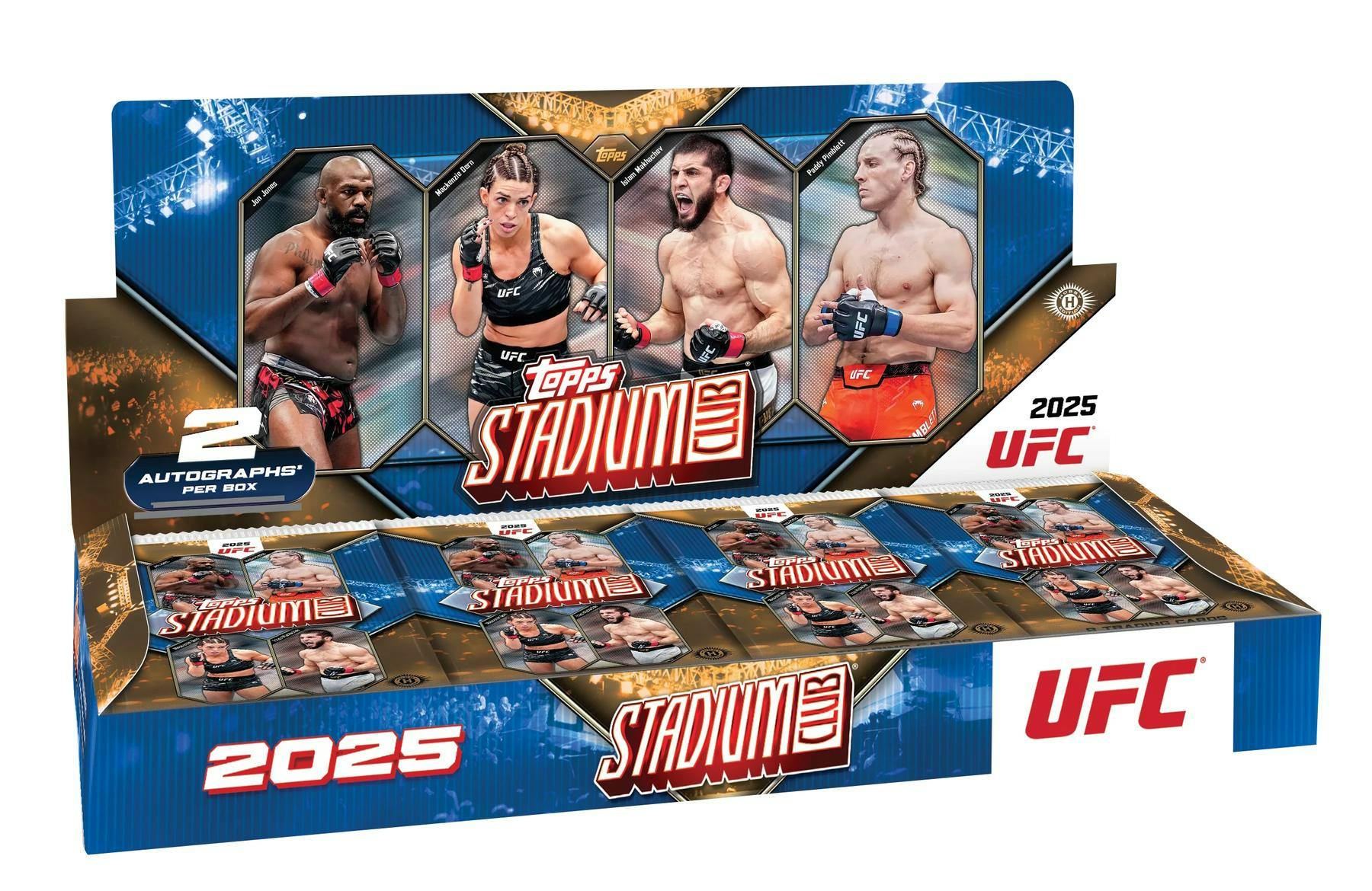 2025 Topps Stadium Club UFC Hobby Box | Columbia Sports Cards - Columbia Hobby - Sports Card Boxes - Toploaders - Card Savers