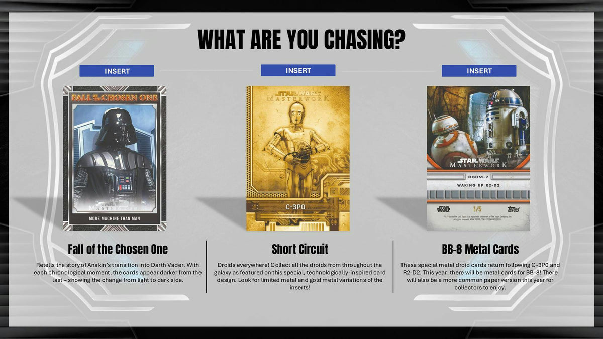 2025 Topps Star Wars Masterwork Hobby Box | Columbia Sports Cards