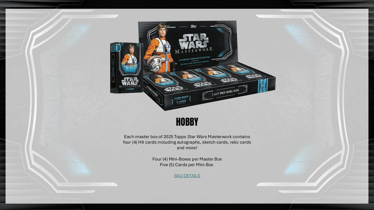 2025 Topps Star Wars Masterwork Hobby Box | Columbia Sports Cards