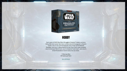 2025 Topps Star Wars Smugglers Outpost Hobby Box | Columbia Sports Cards - Columbia Hobby - Sports Card Boxes - Toploaders - Card Savers