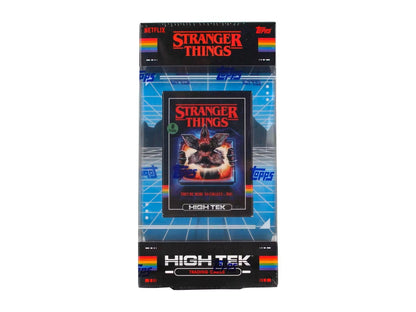 2025 Topps Stranger Things High Tek Hobby Box - Columbia Hobby - Sports Card Boxes - Toploaders - Card Savers