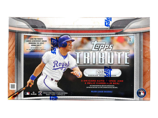 2025 Topps Tribute Baseball Hobby Box - Columbia Hobby - Sports Card Boxes - Toploaders - Card Savers
