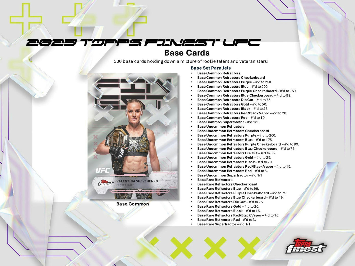 2025 Topps UFC Finest Hobby Box | Columbia Sports Cards - Columbia Hobby - Sports Card Boxes - Toploaders - Card Savers