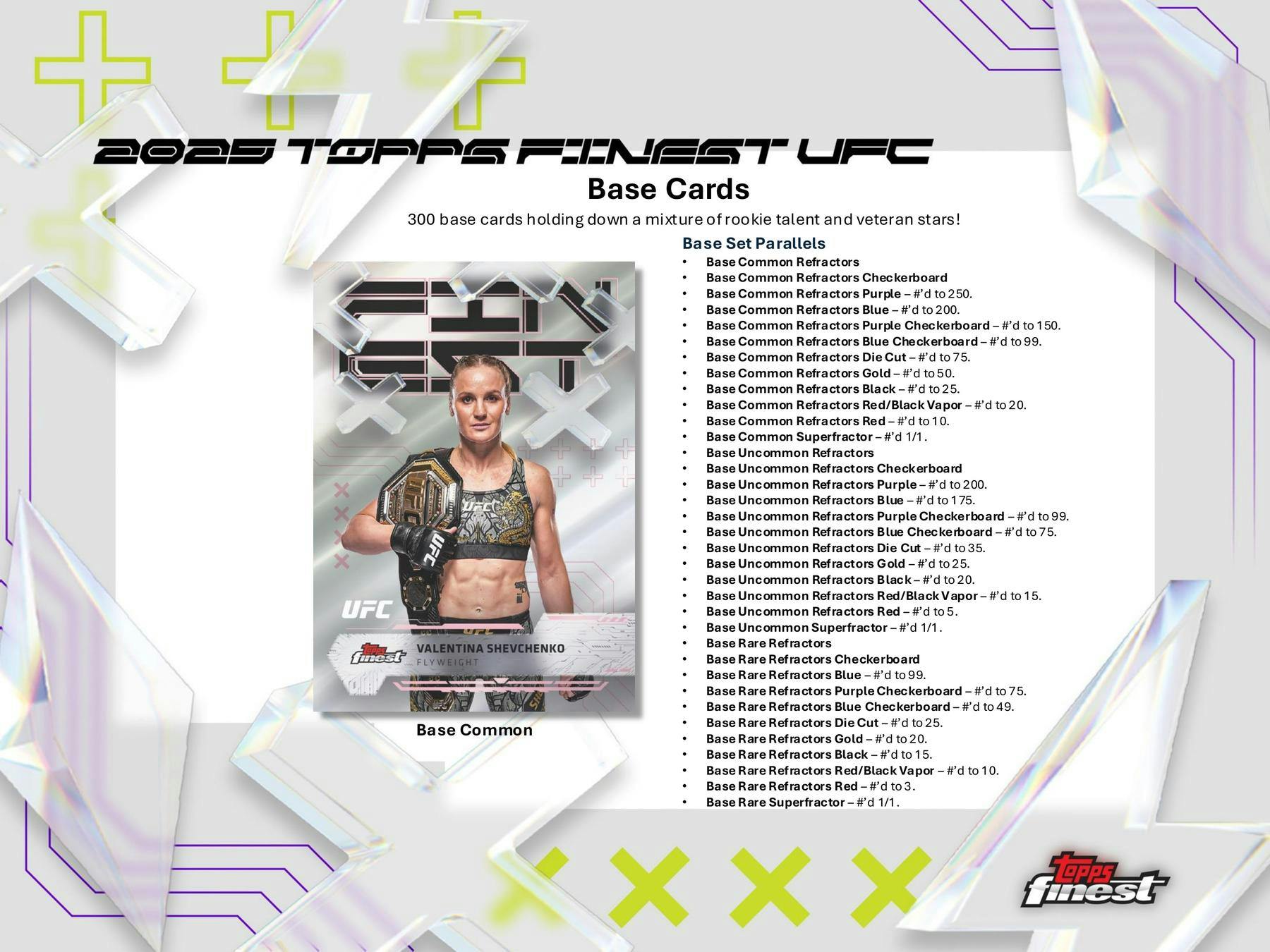 2025 Topps UFC Finest Hobby Box | Columbia Sports Cards - Columbia Hobby - Sports Card Boxes - Toploaders - Card Savers