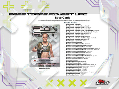 2025 Topps UFC Finest Hobby Box | Columbia Sports Cards - Columbia Hobby - Sports Card Boxes - Toploaders - Card Savers