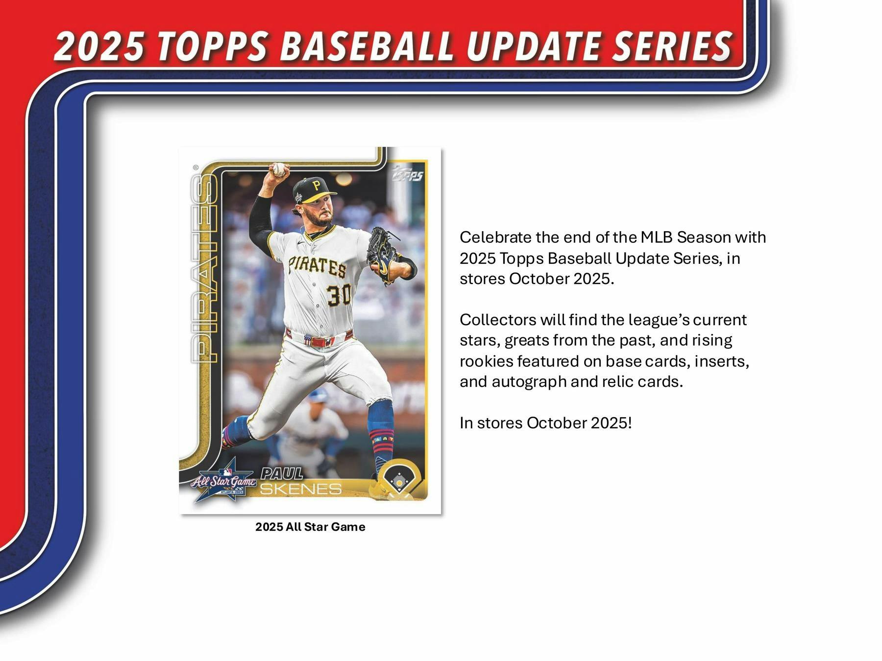 2025 Topps Update Series Baseball 7 - Pack Blaster Box | Columbia Sports Cards - Columbia Hobby - Sports Card Boxes - Toploaders - Card Savers