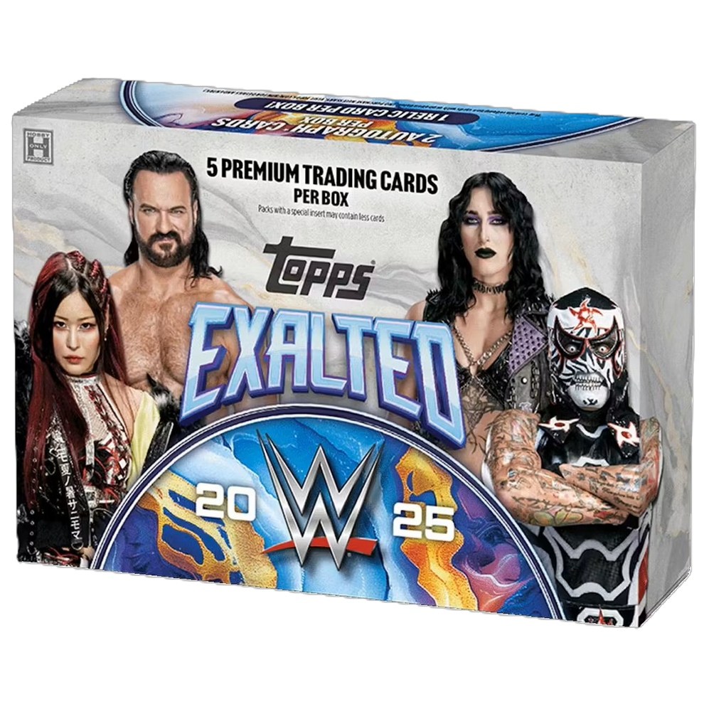2025 Topps WWE Exalted Wrestling Hobby Box | Columbia Sports Cards - Columbia Hobby - Sports Card Boxes - Toploaders - Card Savers