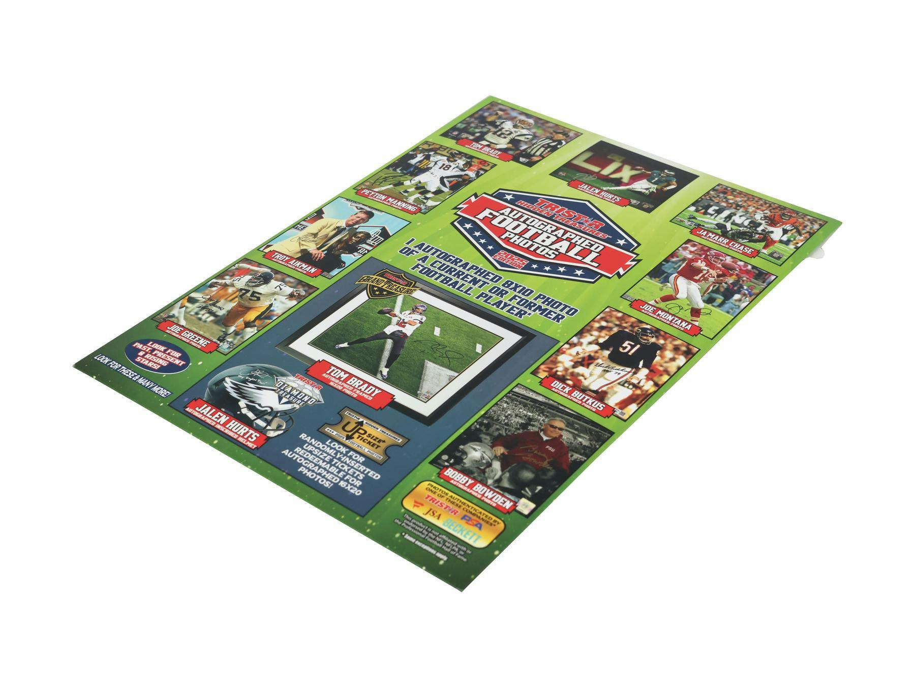 2025 TriStar Hidden Treasures Autographed Football Photos Hobby Box | Columbia Sports Cards - Columbia Hobby - Sports Card Boxes - Toploaders - Card Savers
