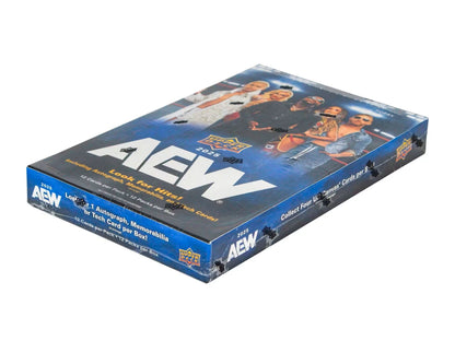 2025 Upper Deck AEW All Elite Wrestling Hobby Box - Columbia Hobby - Sports Card Boxes - Toploaders - Card Savers
