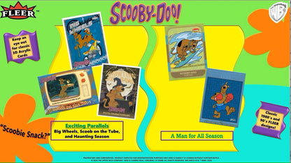2025 Upper Deck Fleer Scooby Doo! Trading Cards Hobby Box | Columbia Sports Cards - Columbia Hobby - Sports Card Boxes - Toploaders - Card Savers