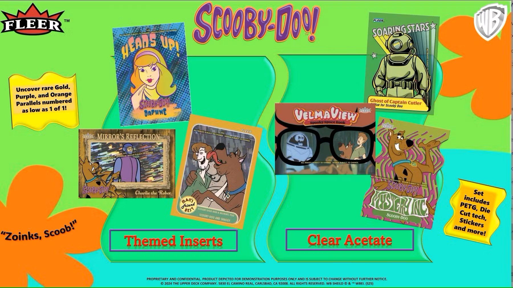 2025 Upper Deck Fleer Scooby Doo! Trading Cards Hobby Box | Columbia Sports Cards - Columbia Hobby - Sports Card Boxes - Toploaders - Card Savers