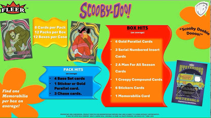 2025 Upper Deck Fleer Scooby Doo! Trading Cards Hobby Box | Columbia Sports Cards - Columbia Hobby - Sports Card Boxes - Toploaders - Card Savers