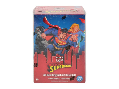 2025 Upper Deck Fleer Ultra Superman Blaster Box - Columbia Hobby - Sports Card Boxes - Toploaders - Card Savers