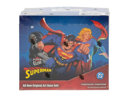 2025 Upper Deck Fleer Ultra Superman Hobby Box - Columbia Hobby - Sports Card Boxes - Toploaders - Card Savers